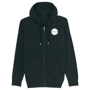 Sweat à capuche zip Adulte unisexe coton bio