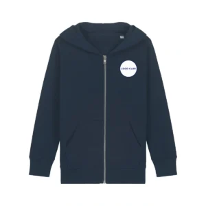 Sweat à capuche zip Junior coton bio