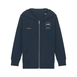 Sweat à capuche zip Junior coton bio