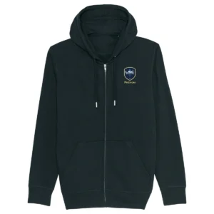 Sweat à capuche zip Adulte unisexe coton bio